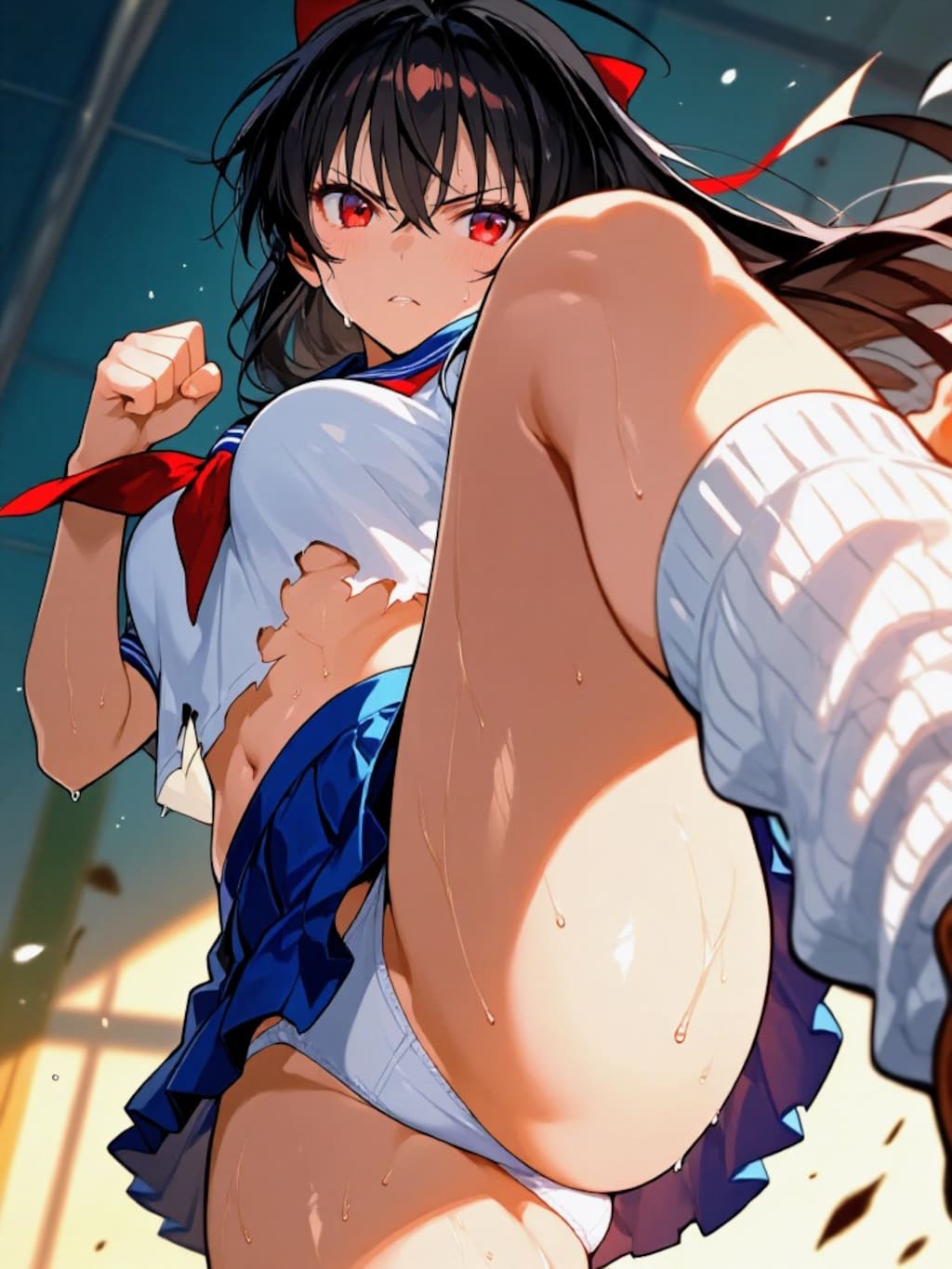 ハイキックセーラー06