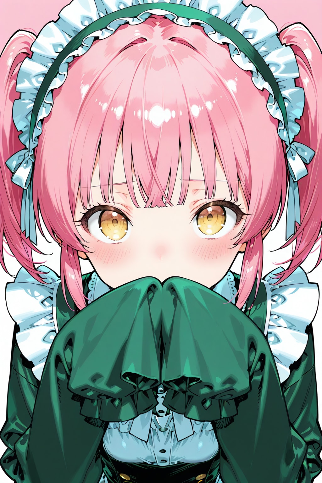 萌え袖メイド