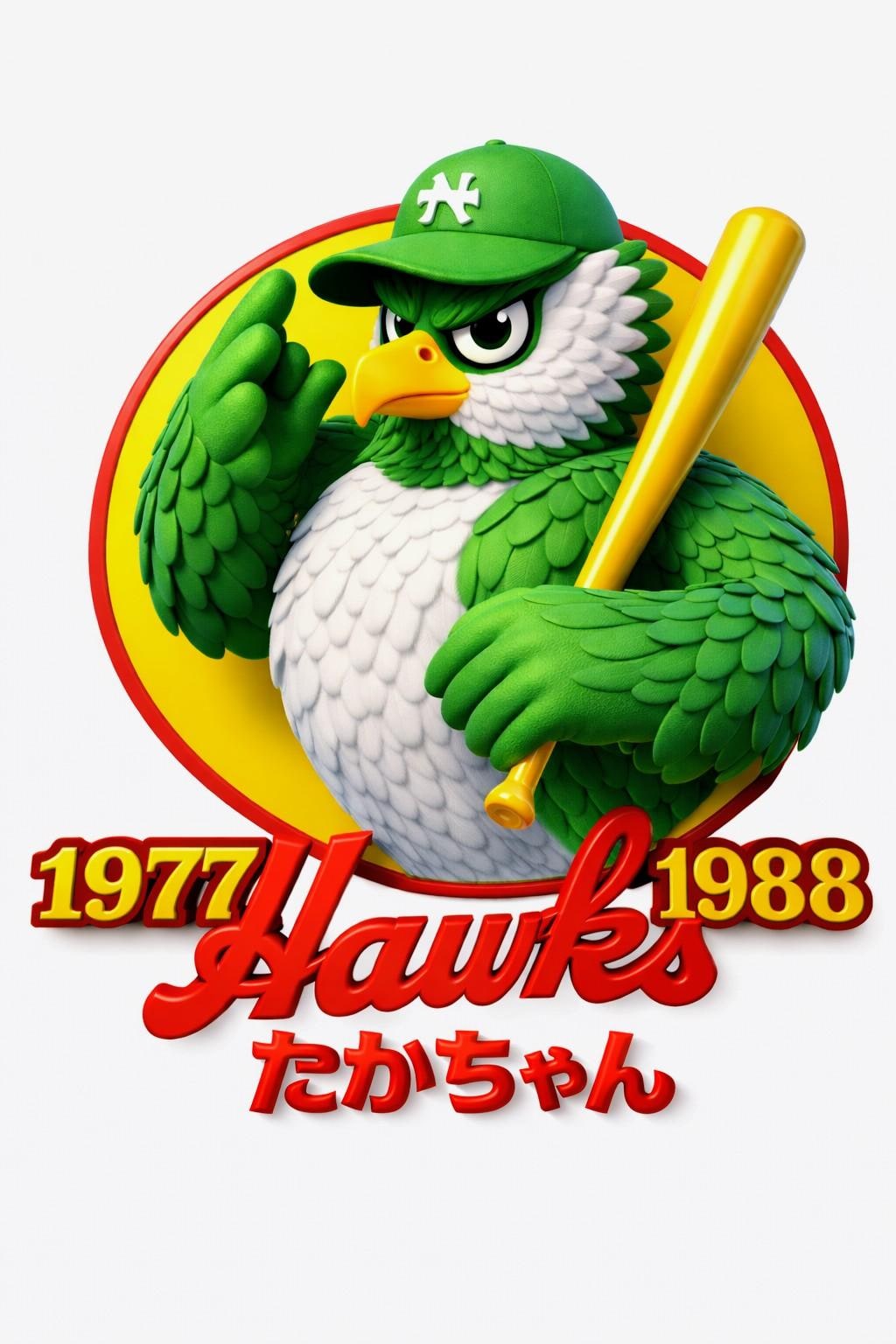 リアル懐かしプロ野球マスコット【南海ホークス】