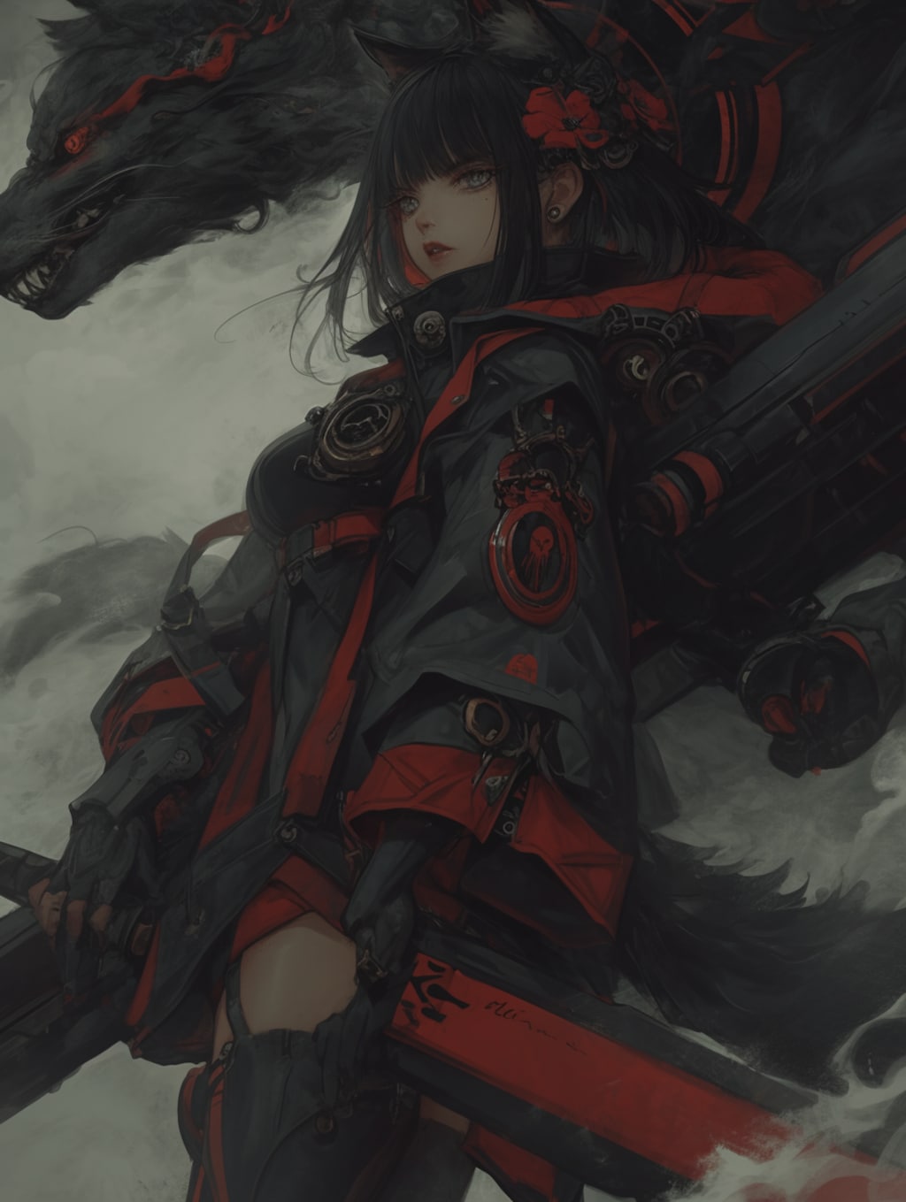 妖刀使いの忍[kunoichi] 紅【BeNi】