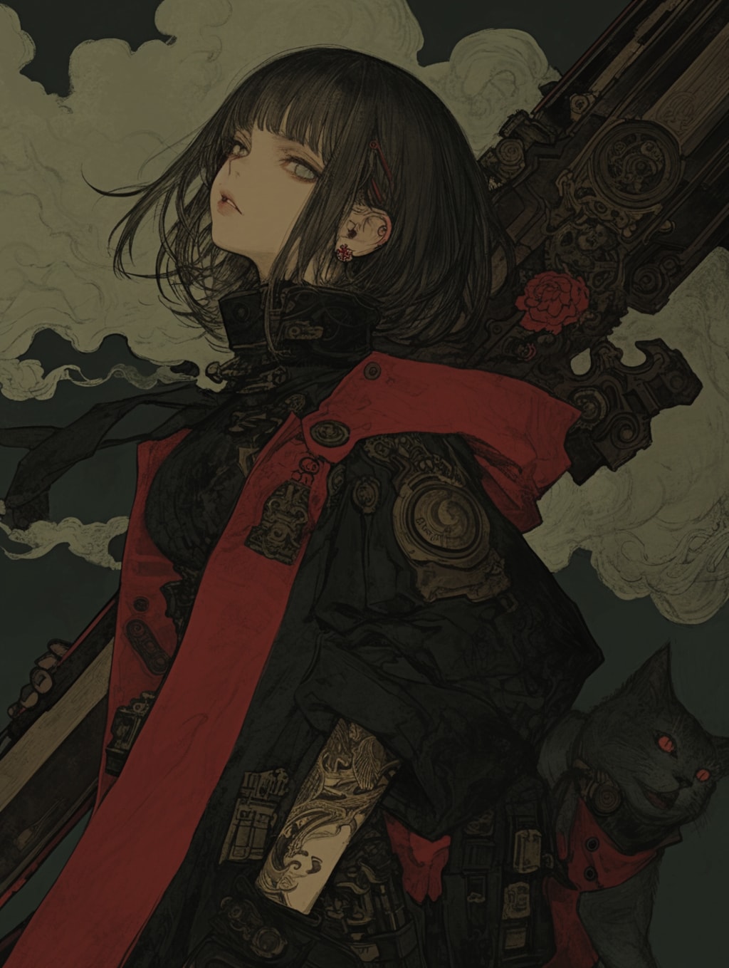 妖刀使いの忍[kunoichi] 紅【BeNi】