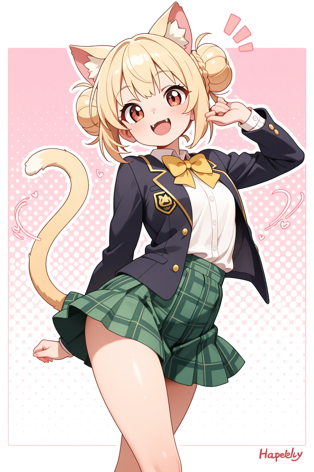 ネコミミになった弓倉万里奈ちゃん