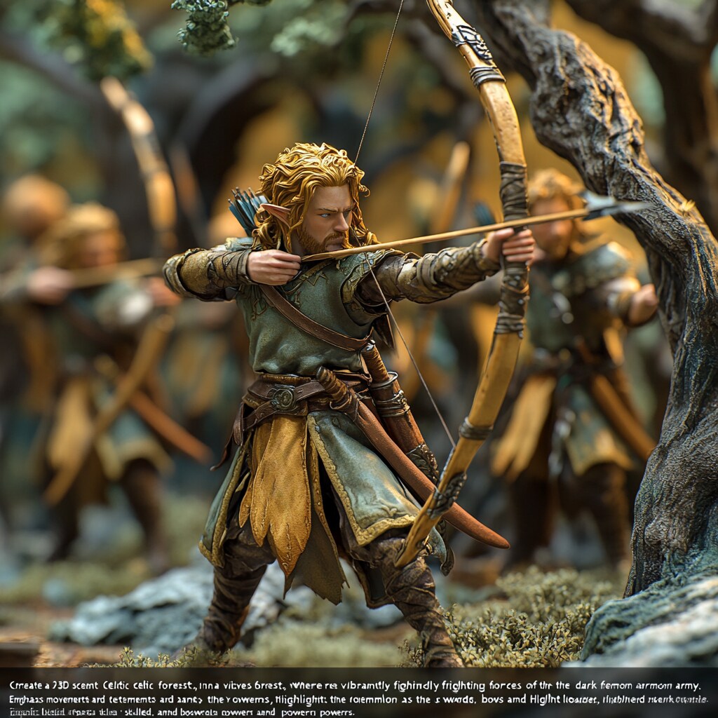 ケルトの森の決戦