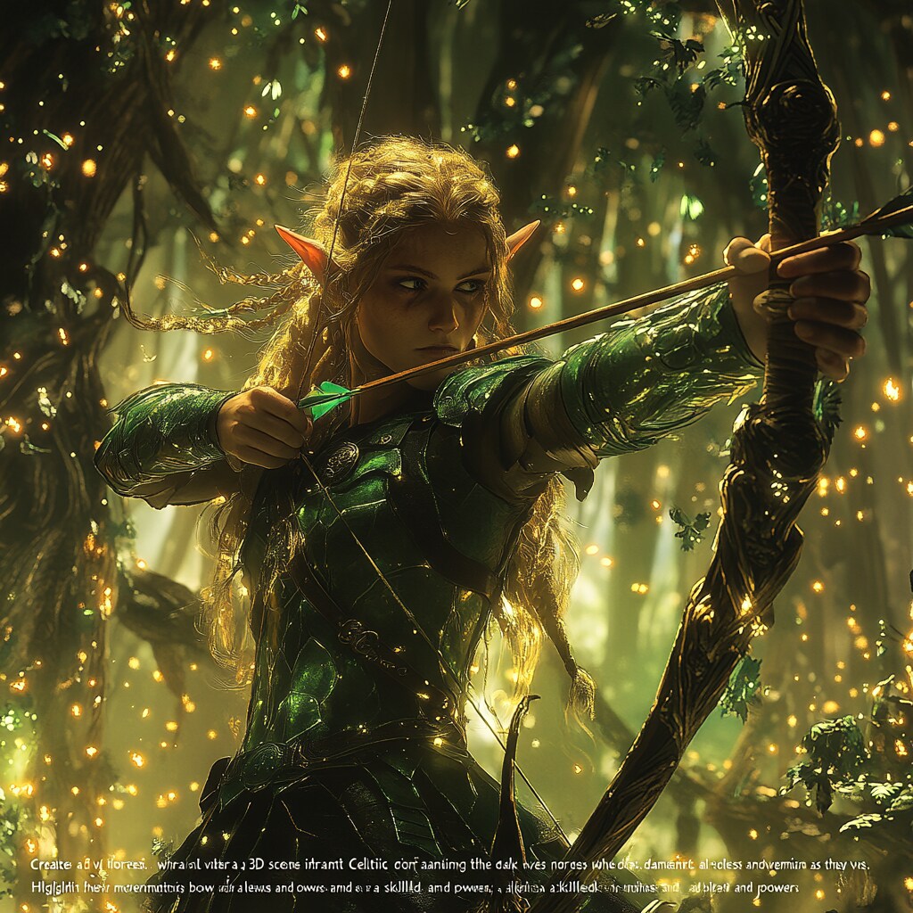 ケルトの森の決戦