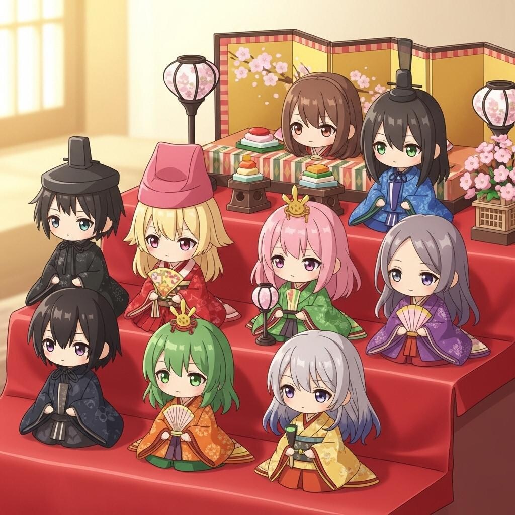 hinamatsuri, hinadan,