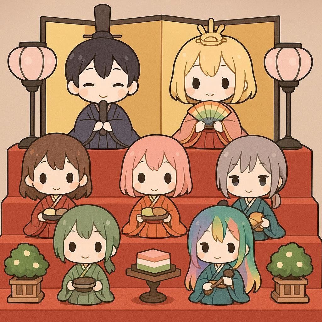 hinamatsuri, hinadan,