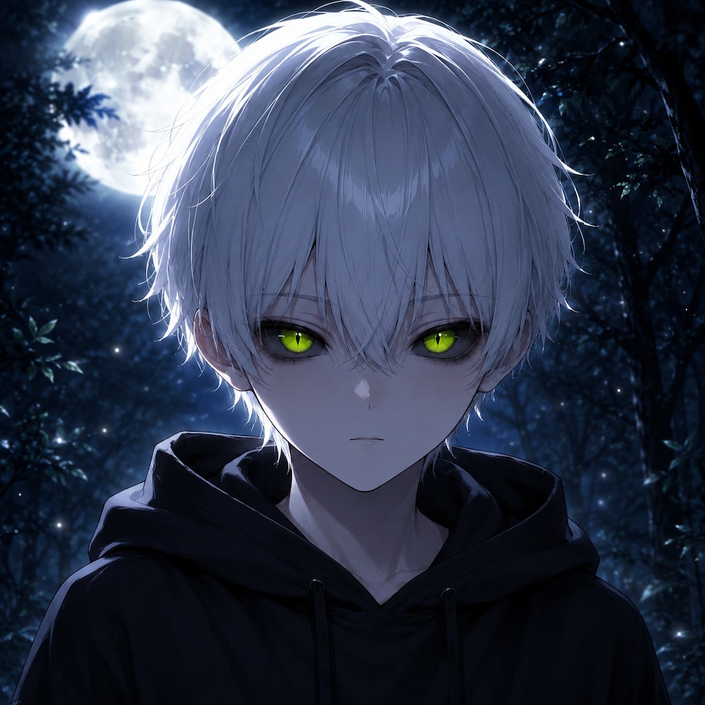 月明かりの少年