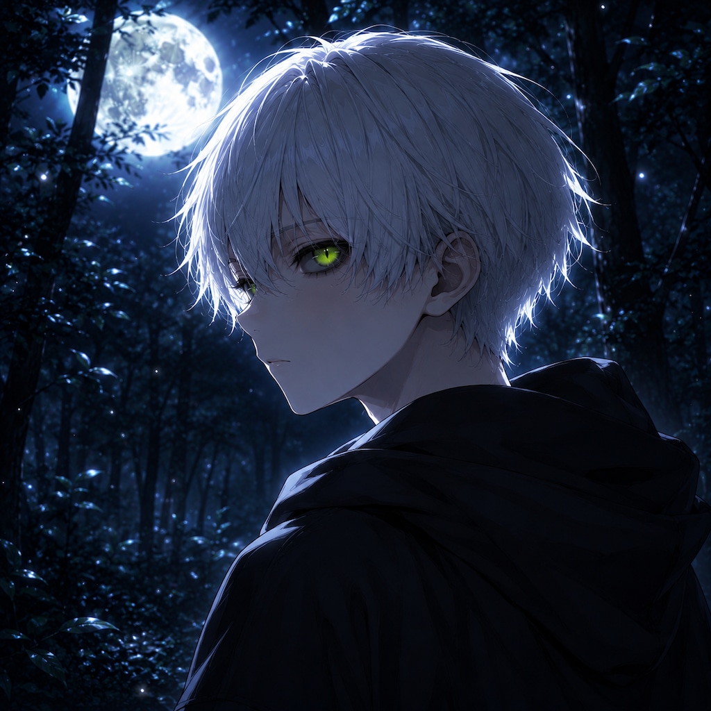 月明かりの少年