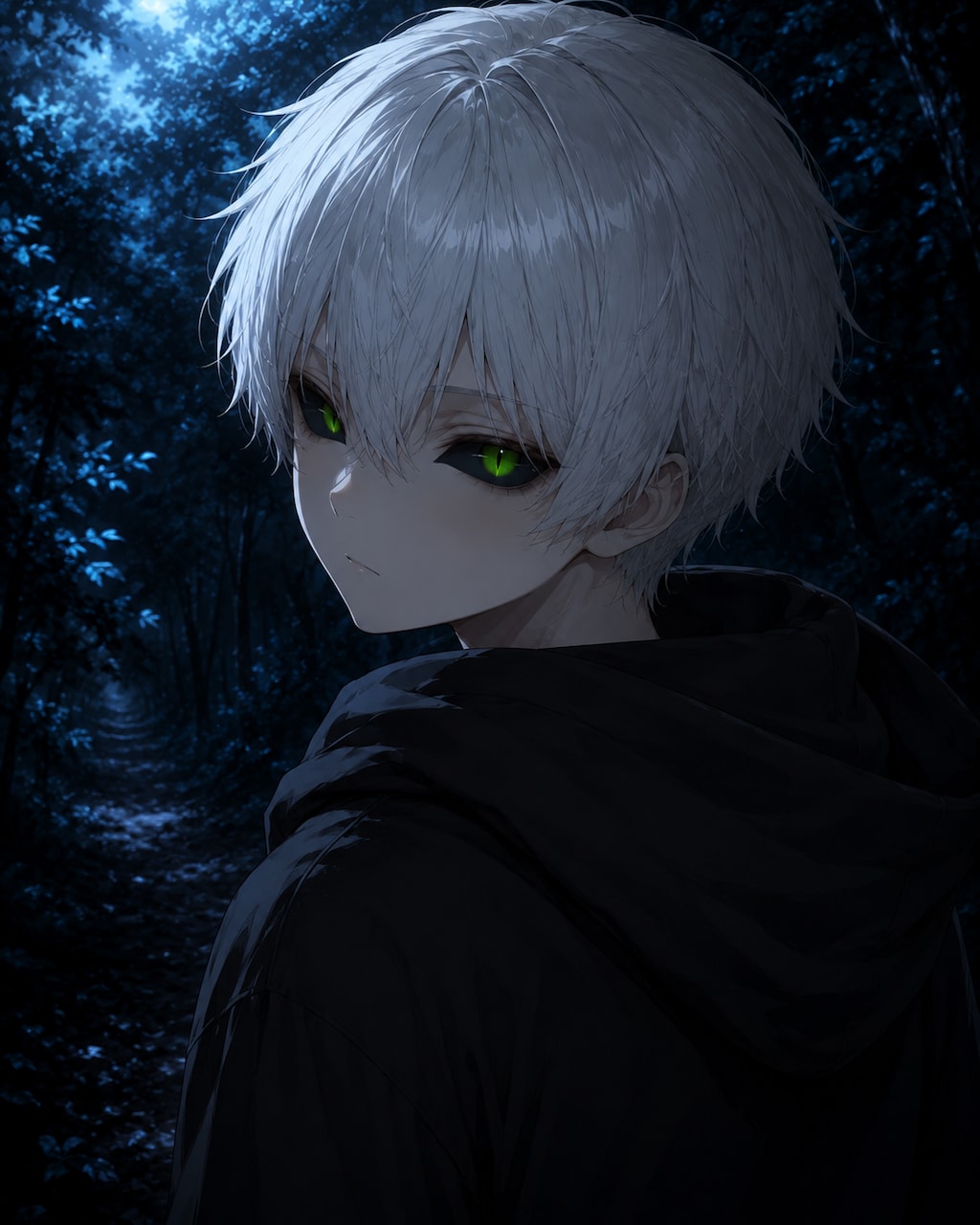 月明かりの少年