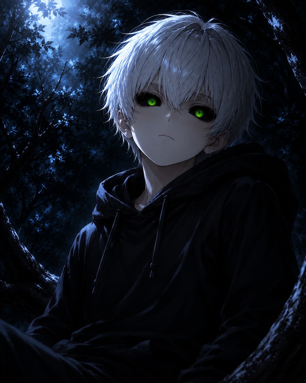 月明かりの少年