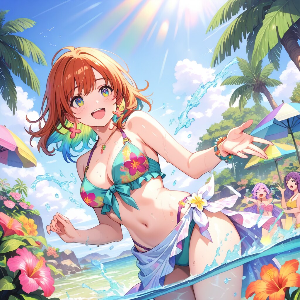 川遊び！