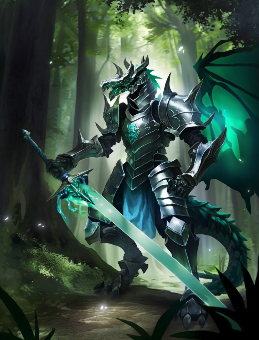 森の竜