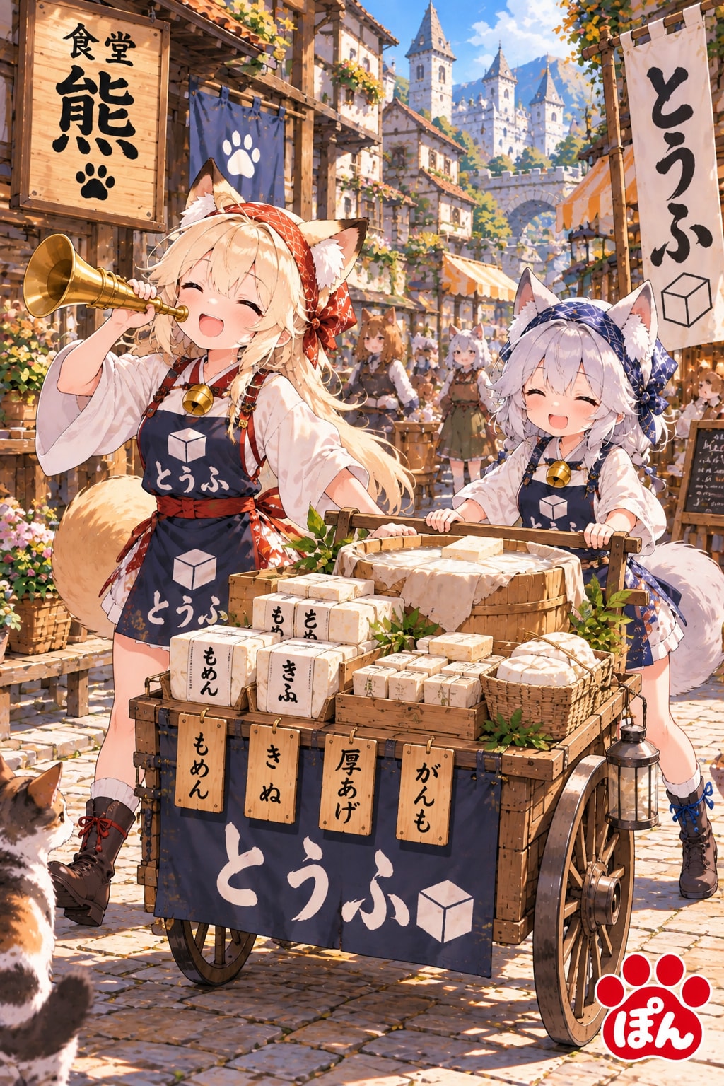 10月2日、豆腐の日 | の人気AIイラスト・グラビア