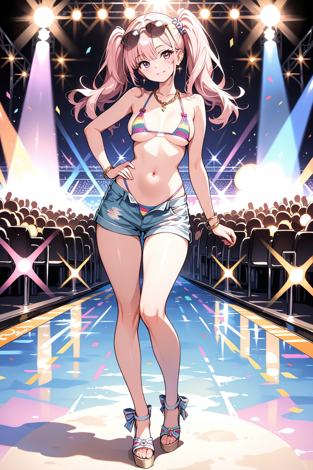 ビキニ＋パンツスタイル