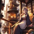 煙ル郷とエルフ少女の休暇 -Steampunk & Japanese-style Maid Elves- 6枚目