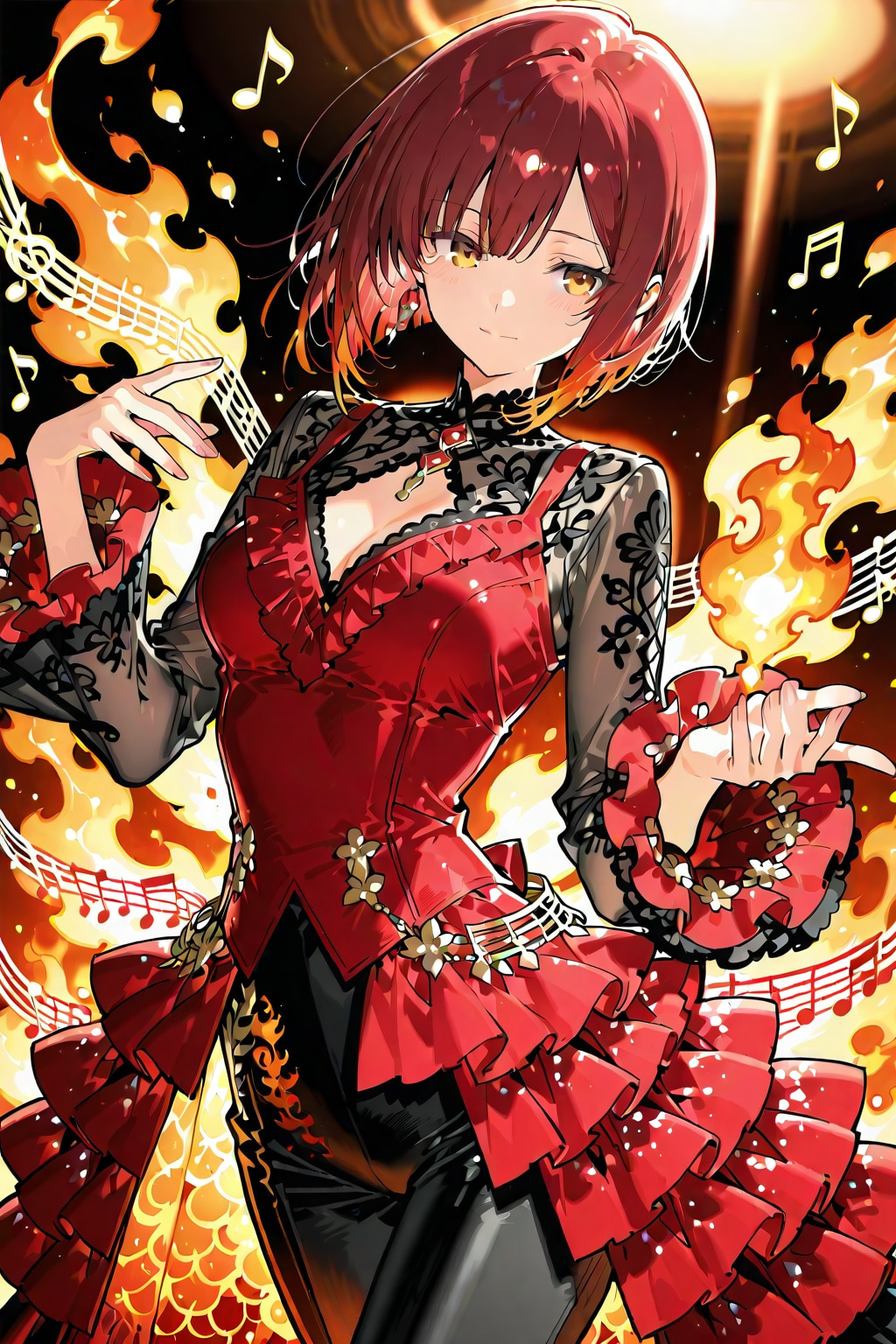 情熱の旋律、楽しんでください♪_20260109 | の人気AIイラスト・グラビア