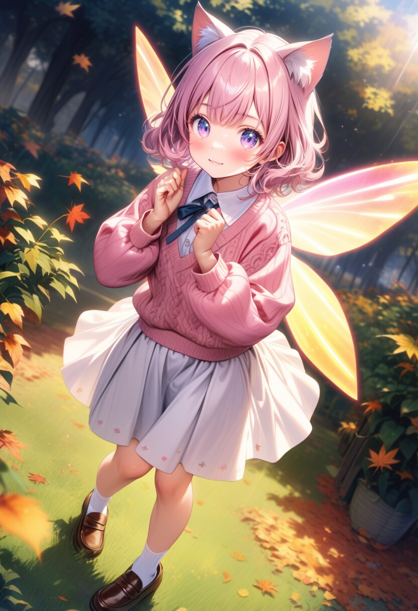 秋コーデのカリンちゃん１５