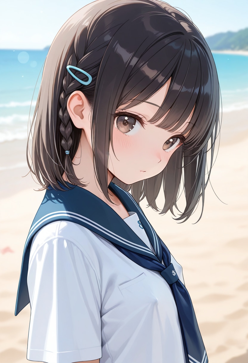 渚とセーラー服(2)
