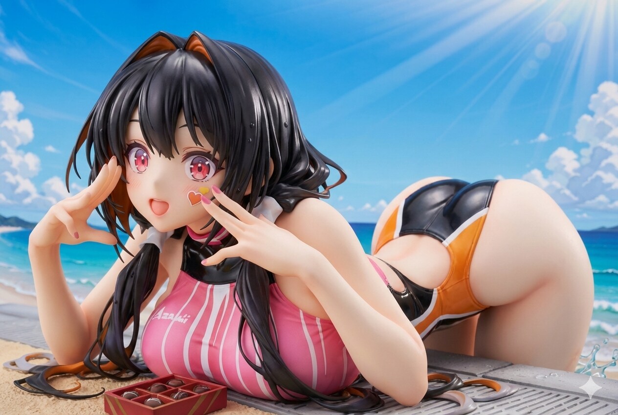フィギュアとバレンタインチョコ