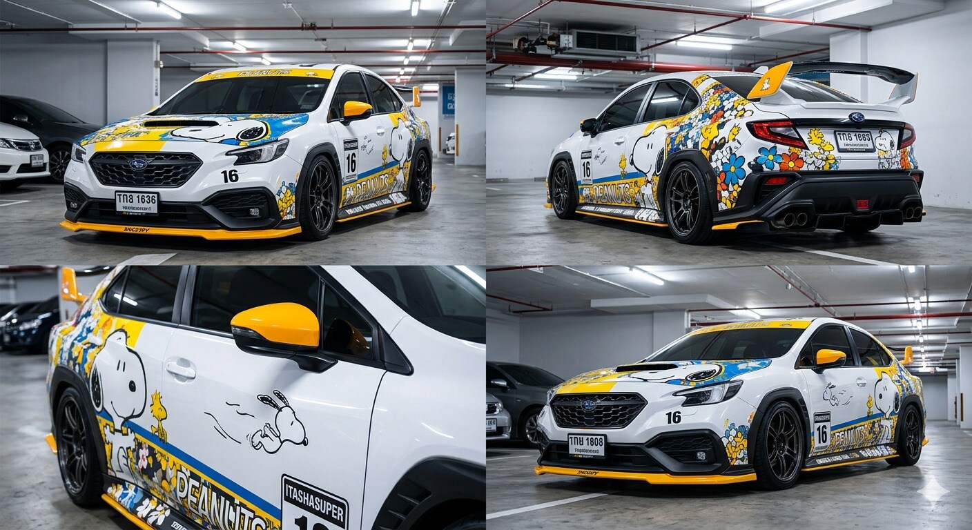 スヌーピーWRX