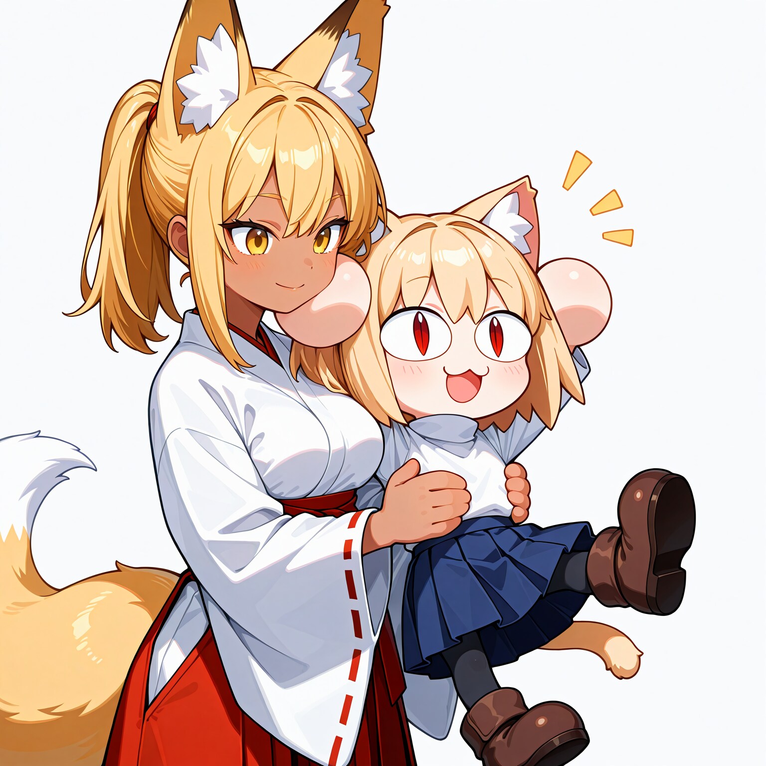 猫？と金狐
