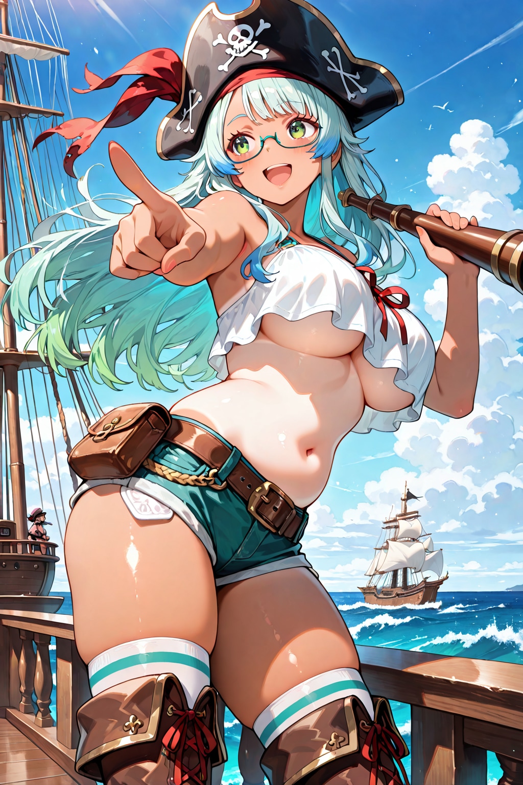 水色の海賊①