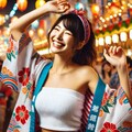 夏祭りを楽しむ下町娘 11枚目