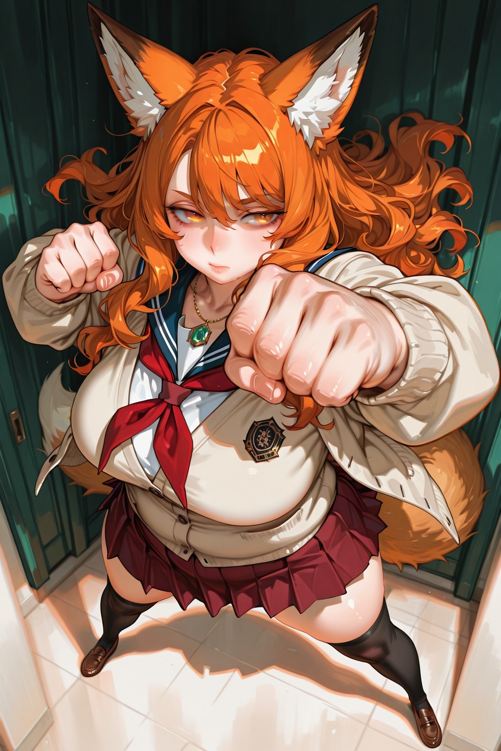 感謝の正拳突き