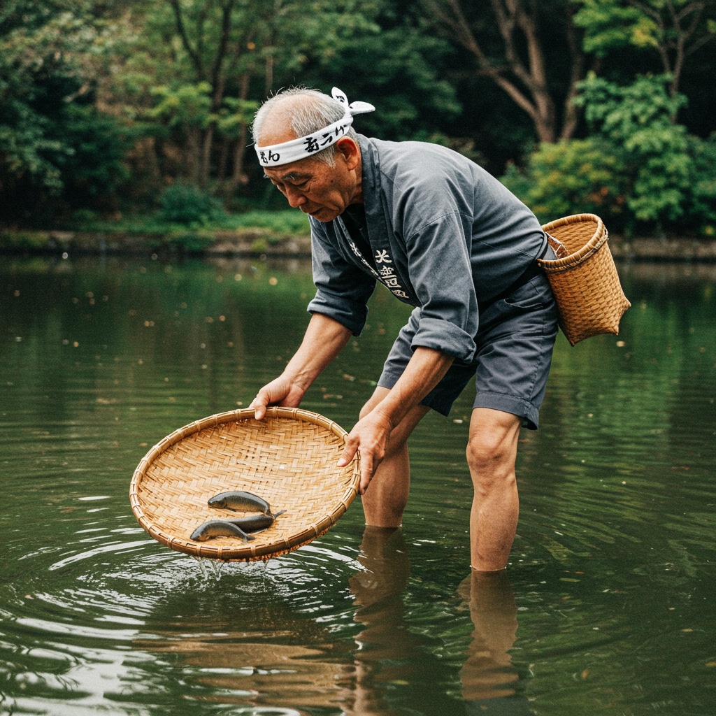 どじょうすくい