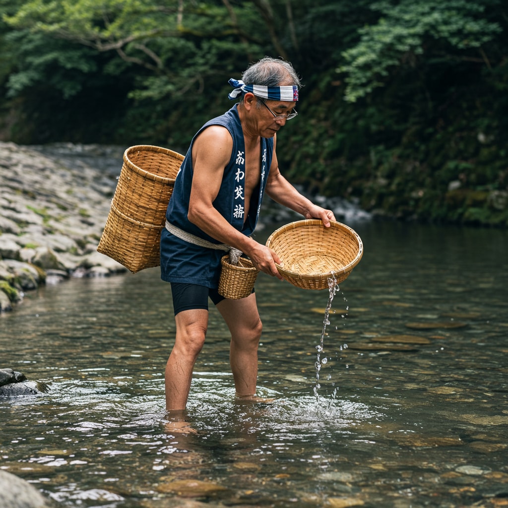 どじょうすくい