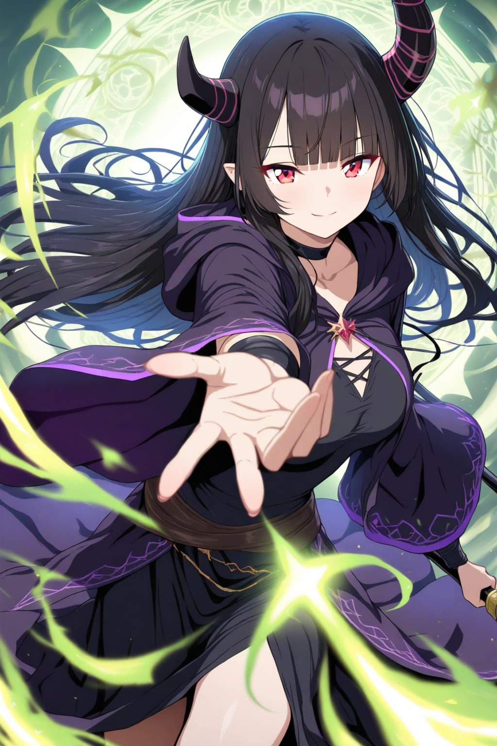 魔女さん | の人気AIイラスト・グラビア