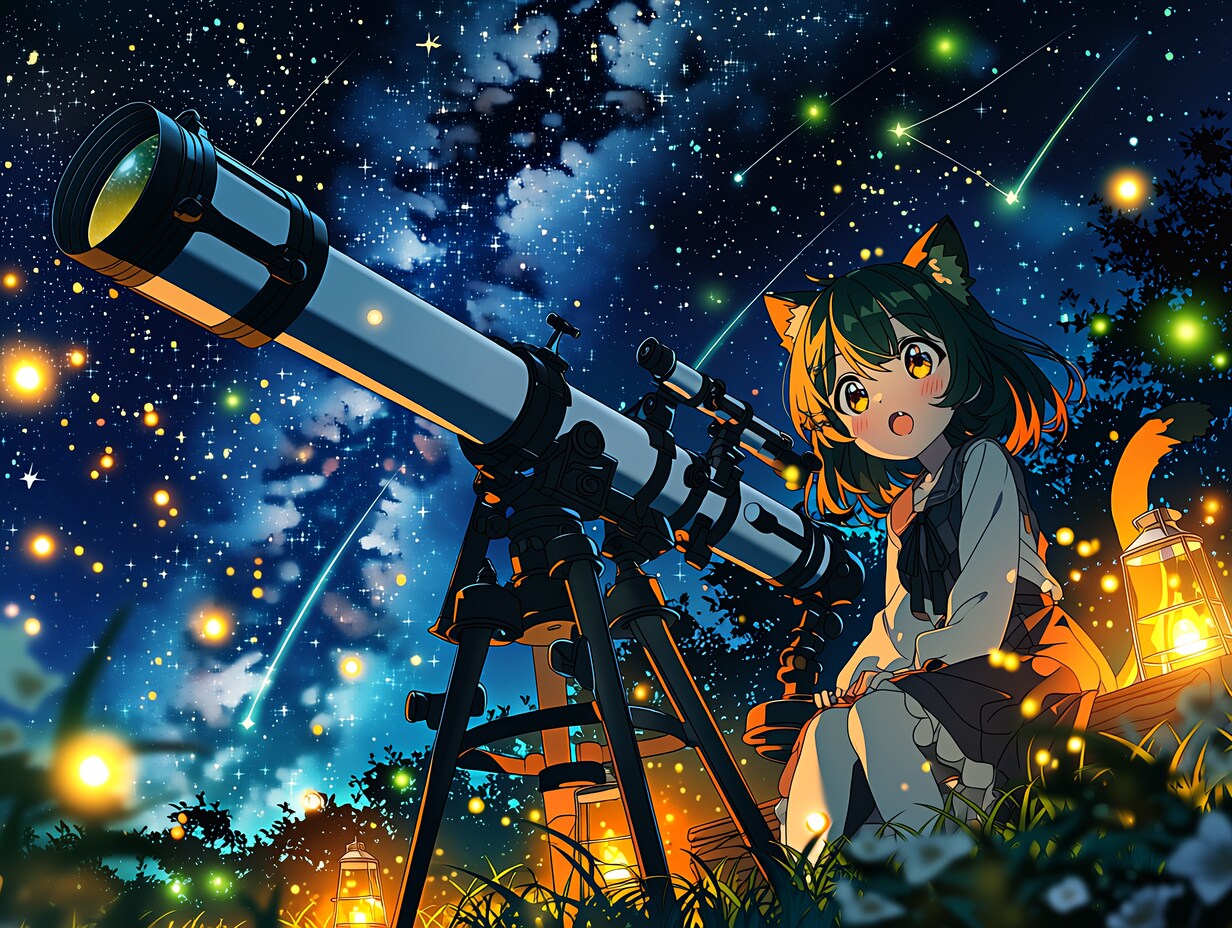 天体観測（１）niji7 | の人気AIイラスト・グラビア