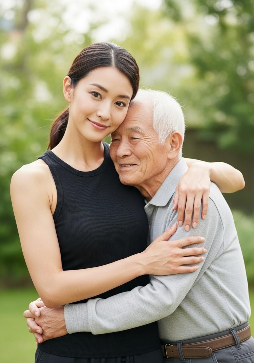 背が高くて頼りがいのある女性に甘えたい。