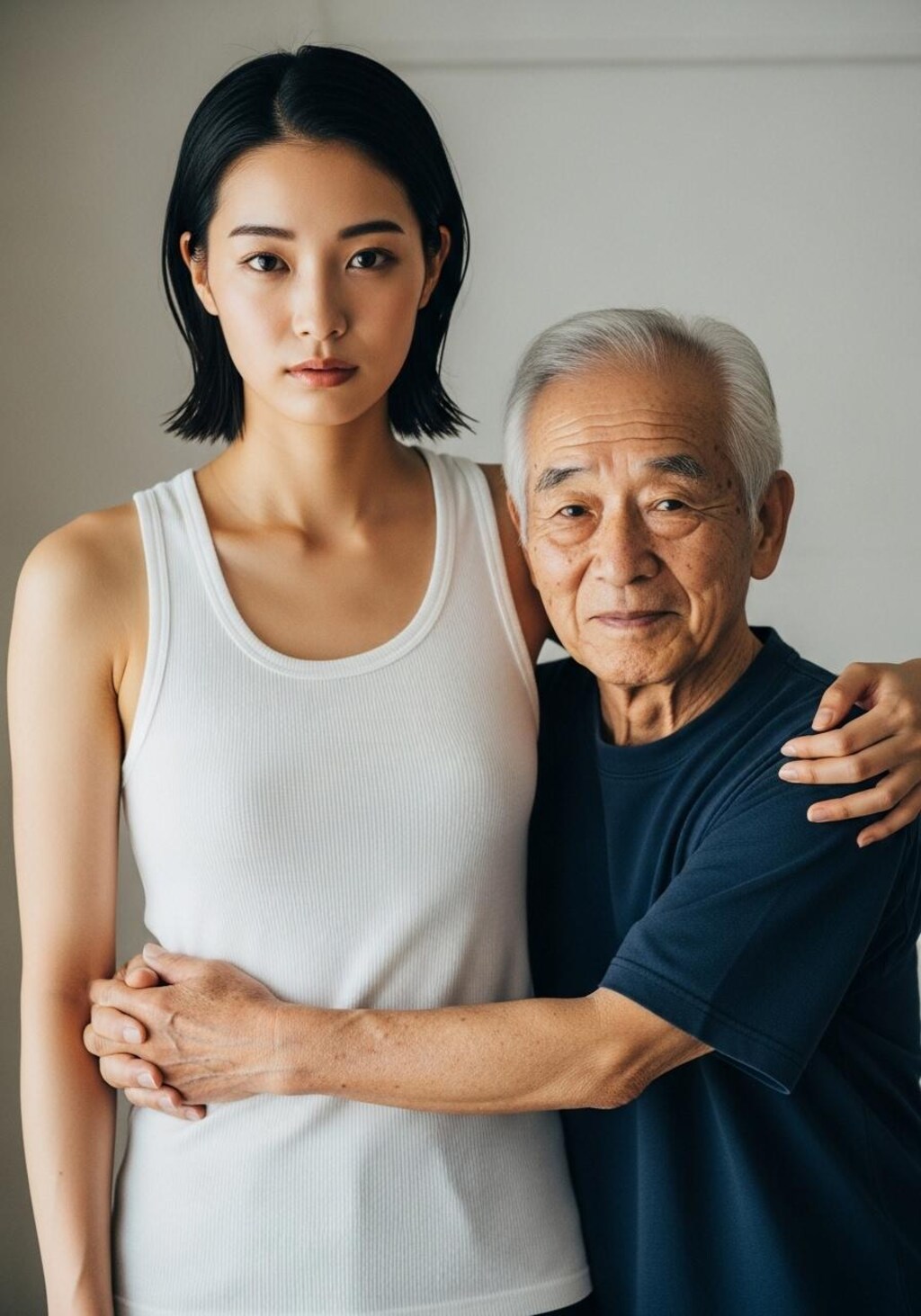 背が高くて頼りがいのある女性に甘えたい。