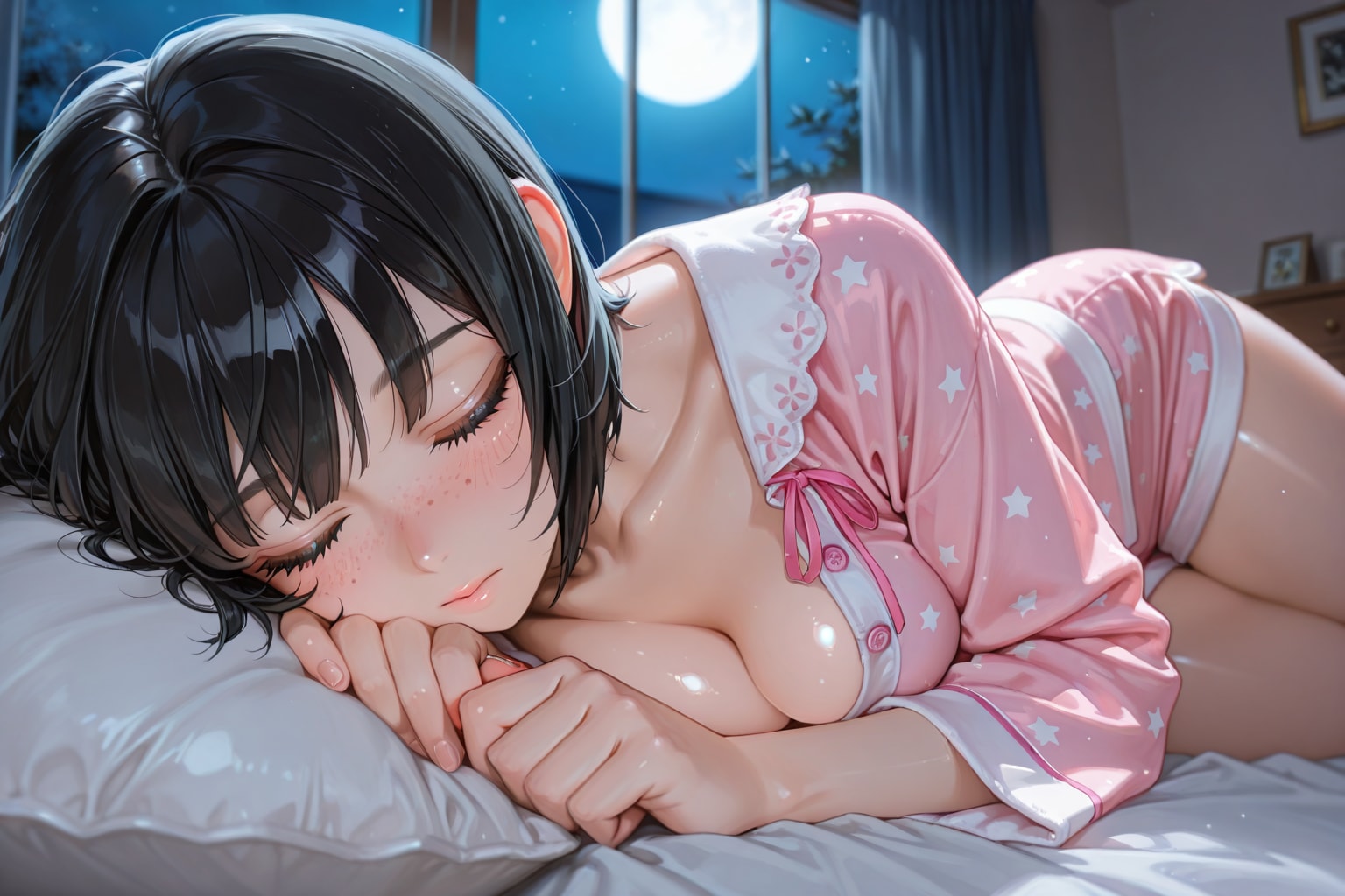 そばかすボブちゃんおやすみなさい