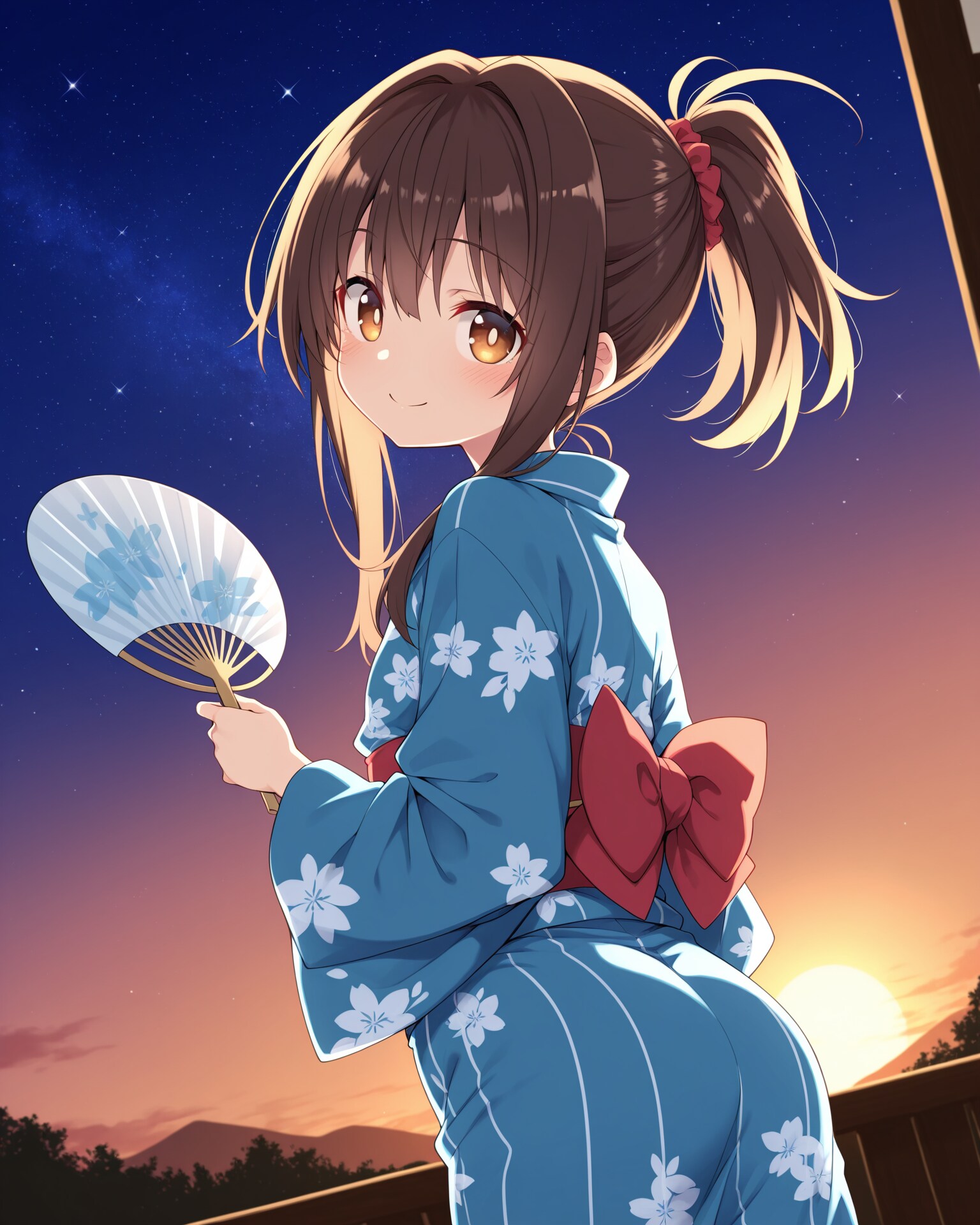 【星空】夏祭りの予感