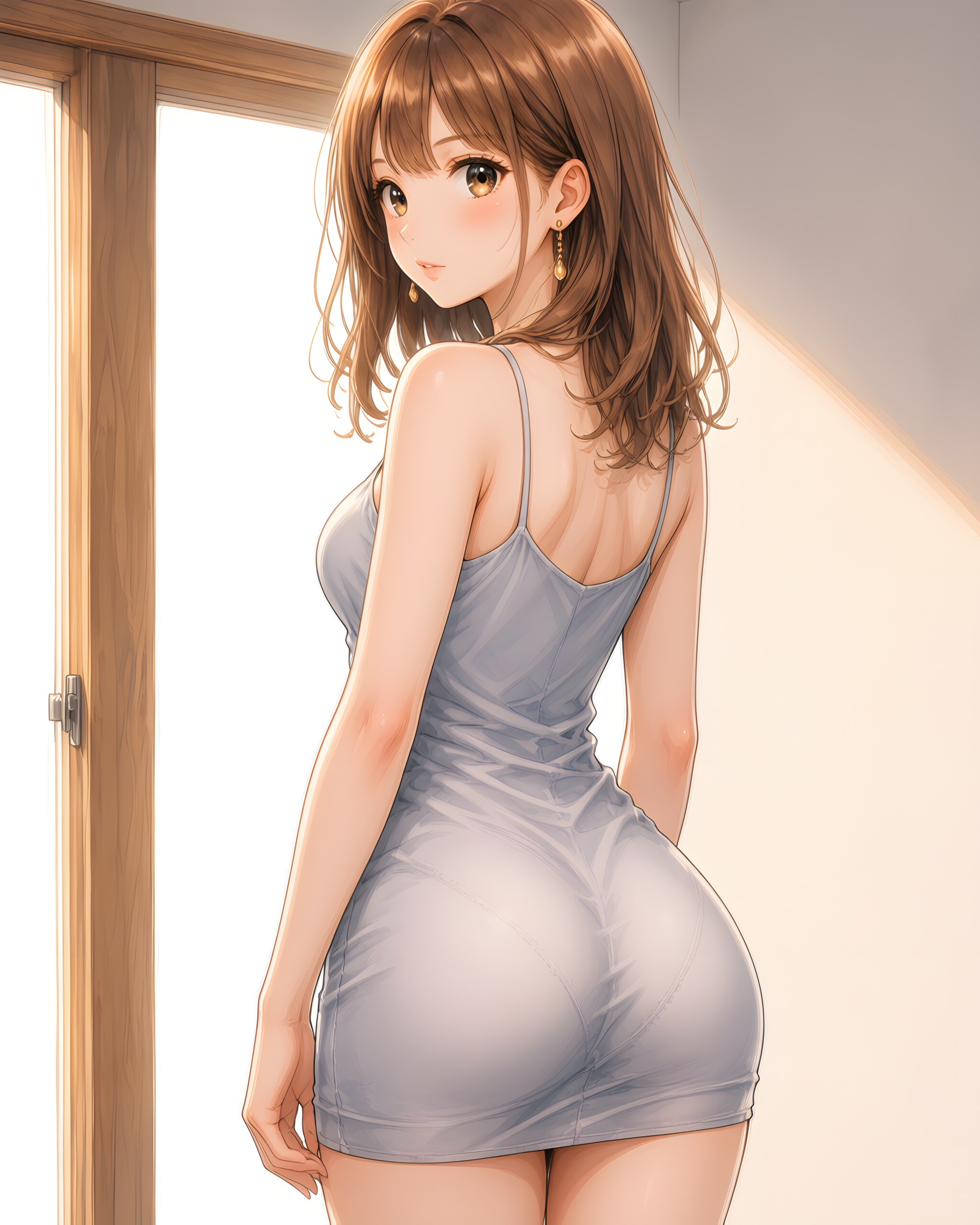 後ろ姿、、（みずき）