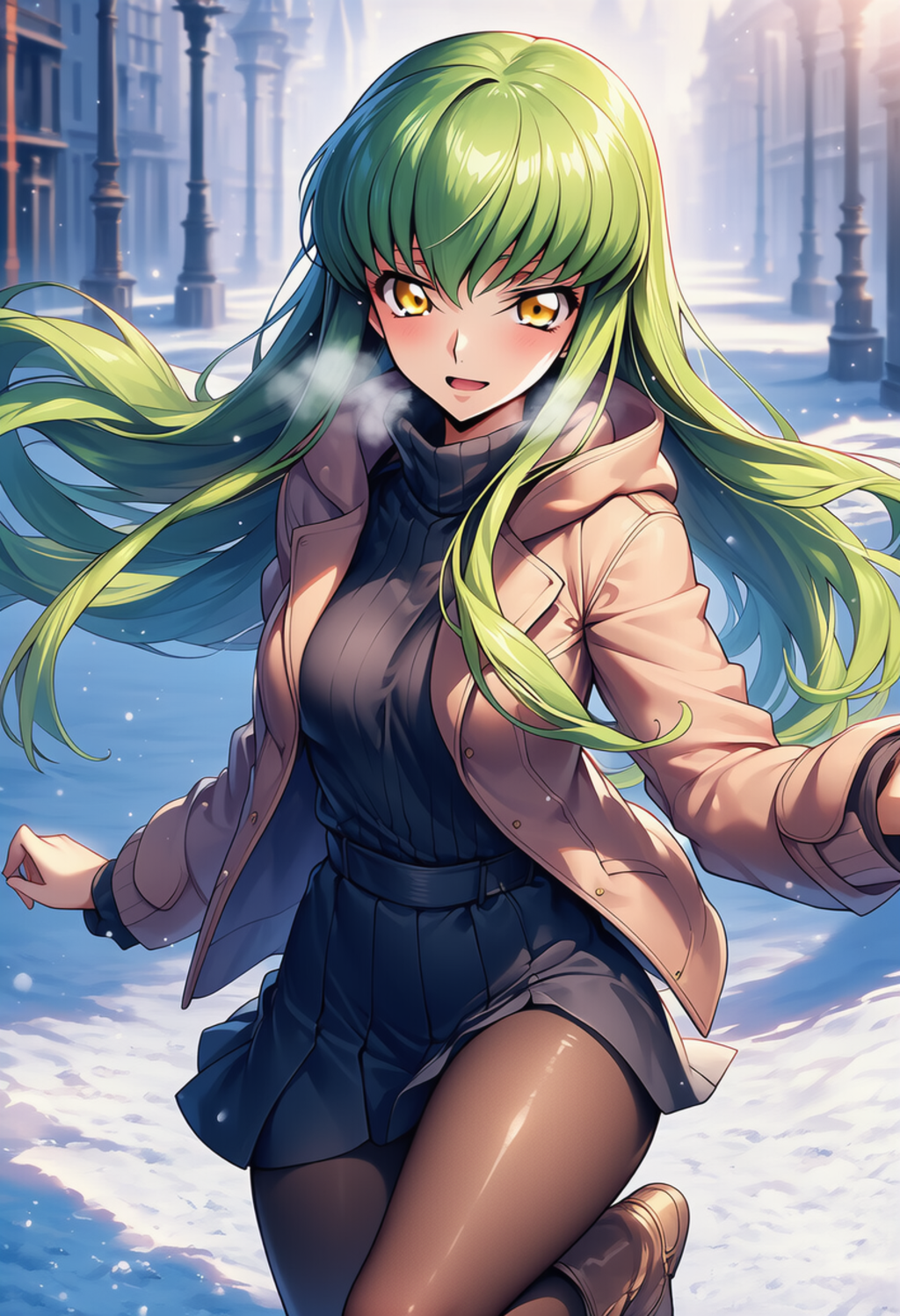 呼び合う足音 ― Signals in the Cold Ai