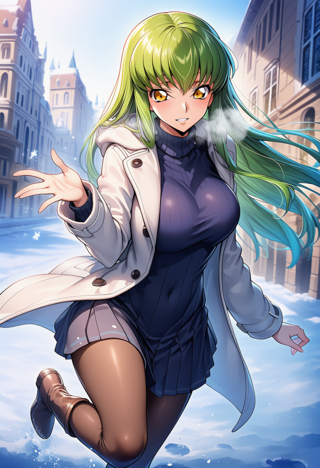 呼び合う足音 ― Signals in the Cold Ai