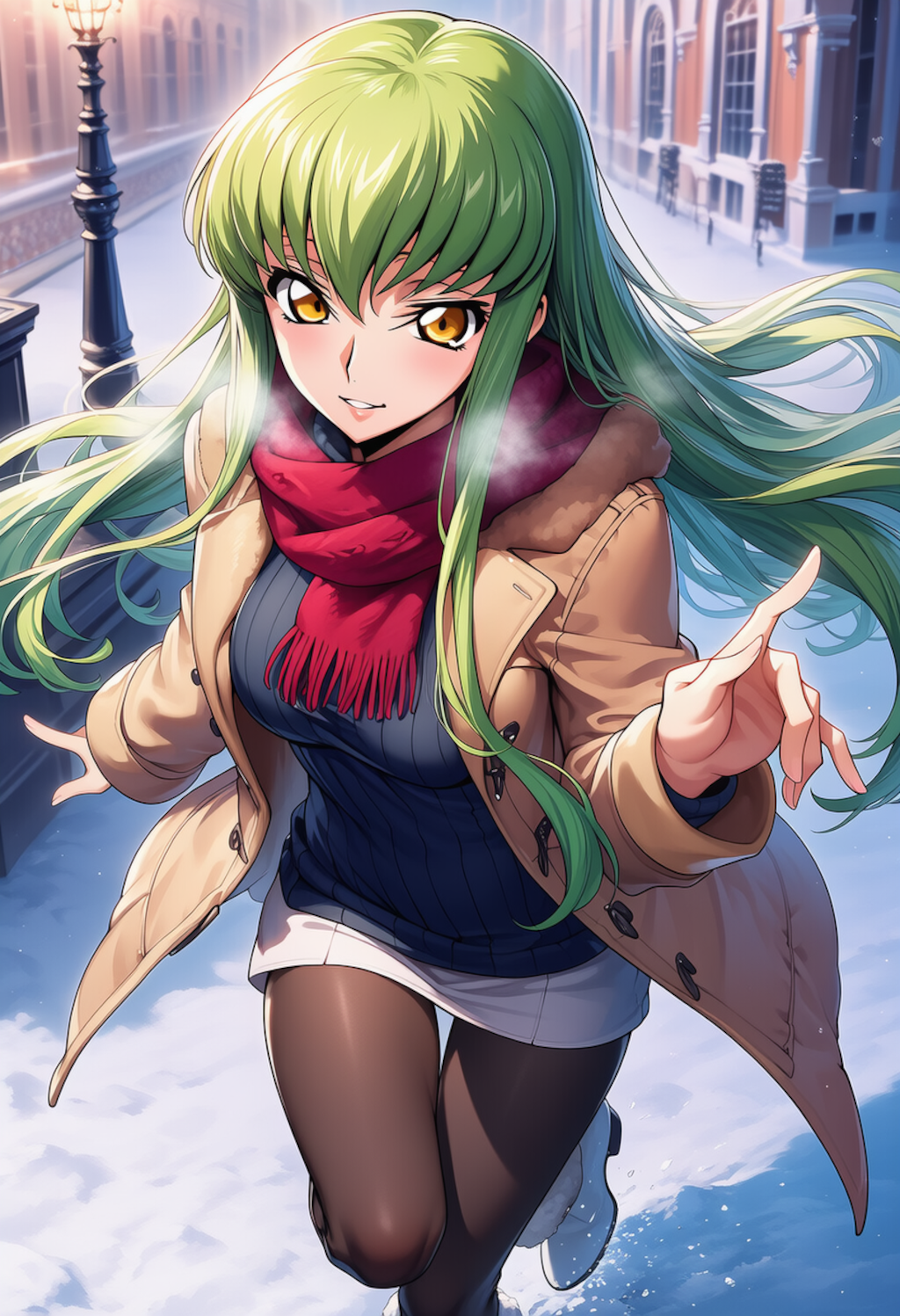 呼び合う足音 ― Signals in the Cold Ai