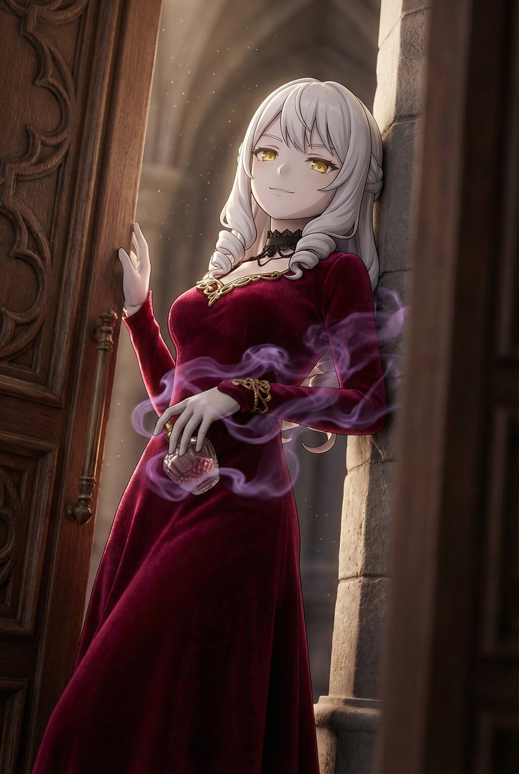 『 禁断の調香 』 - Antique Glass & Incense