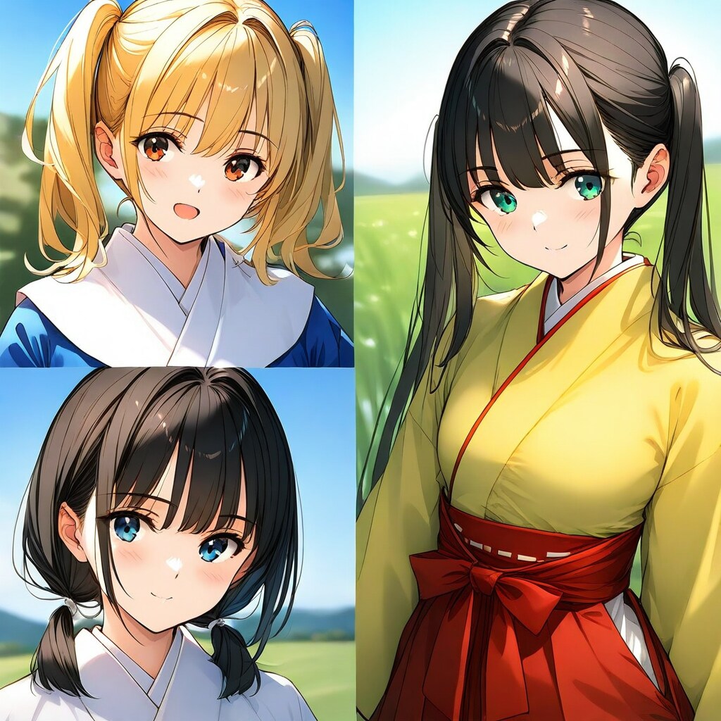 女体化聖徳太子と従者