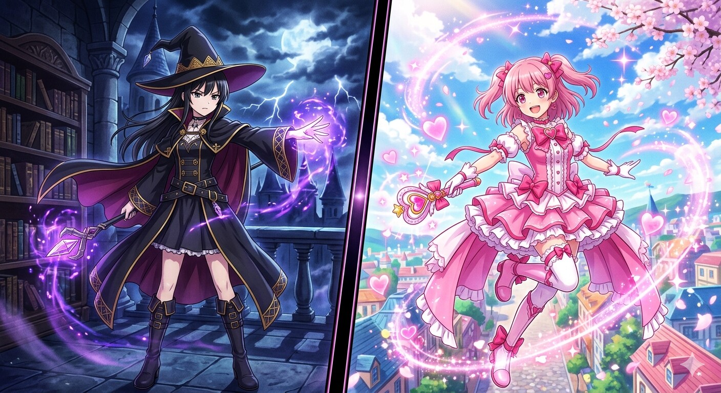 魔女と魔法少女