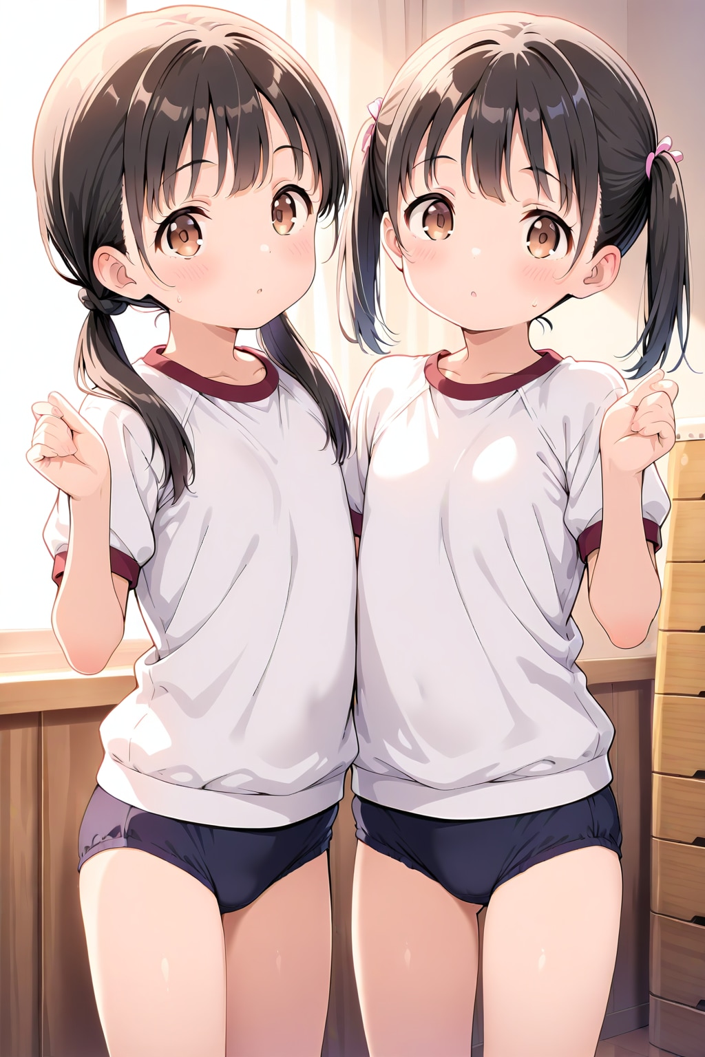 体操服美少女たち