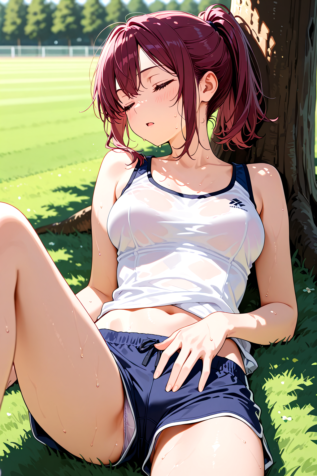 休憩中の油断