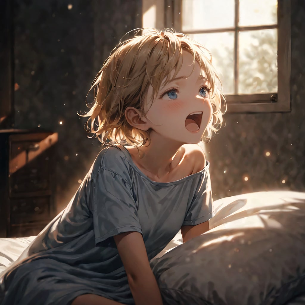 日曜の夕方に目が覚めた