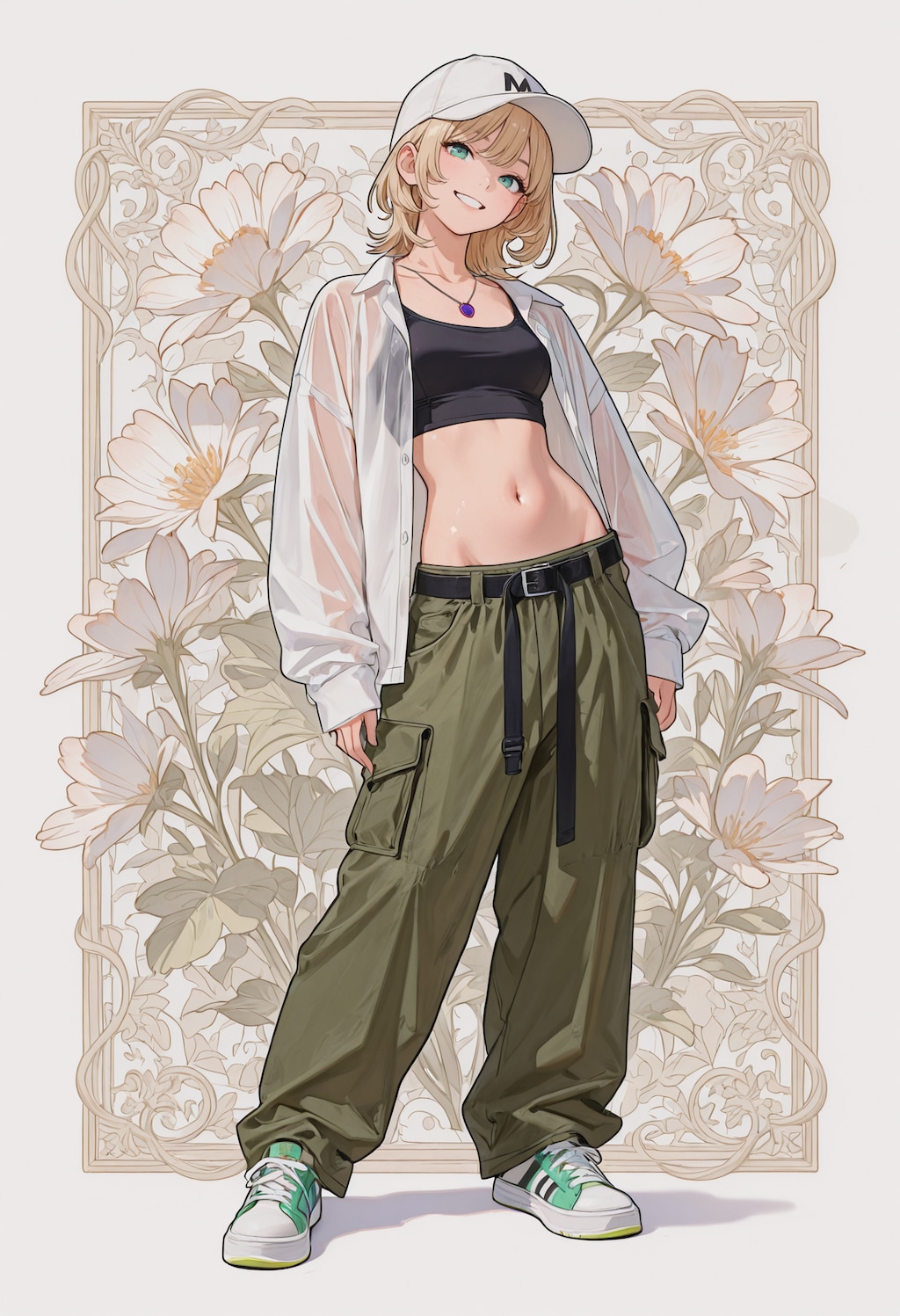 タンクトップ陽キャちゃん。
