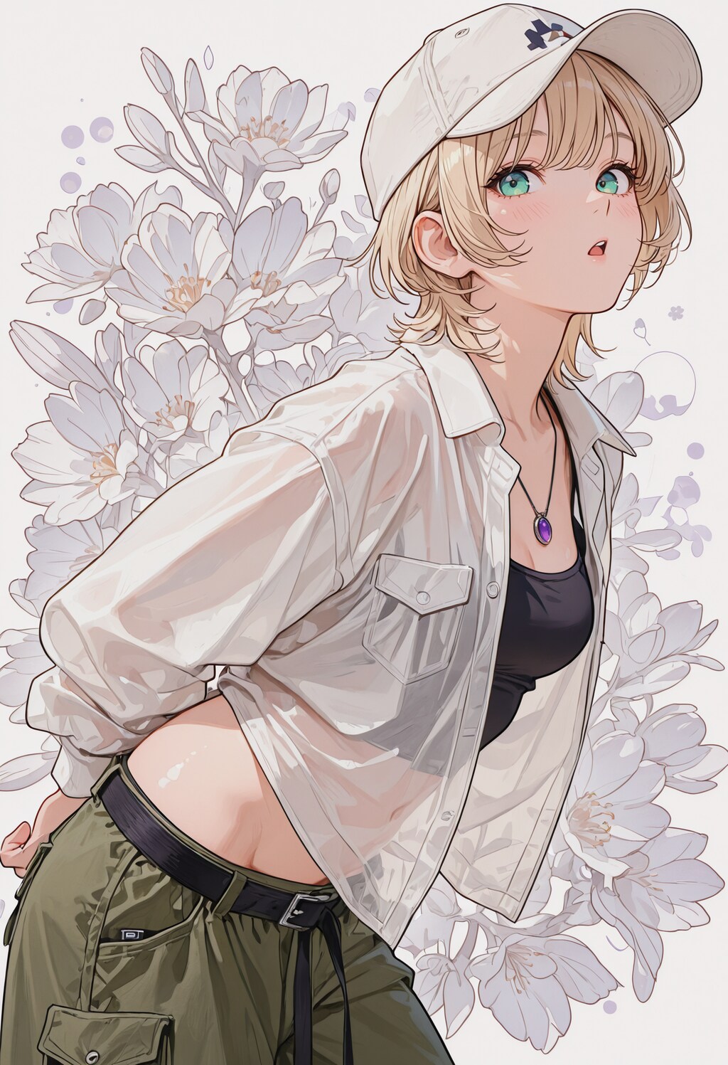 タンクトップ陽キャちゃん。