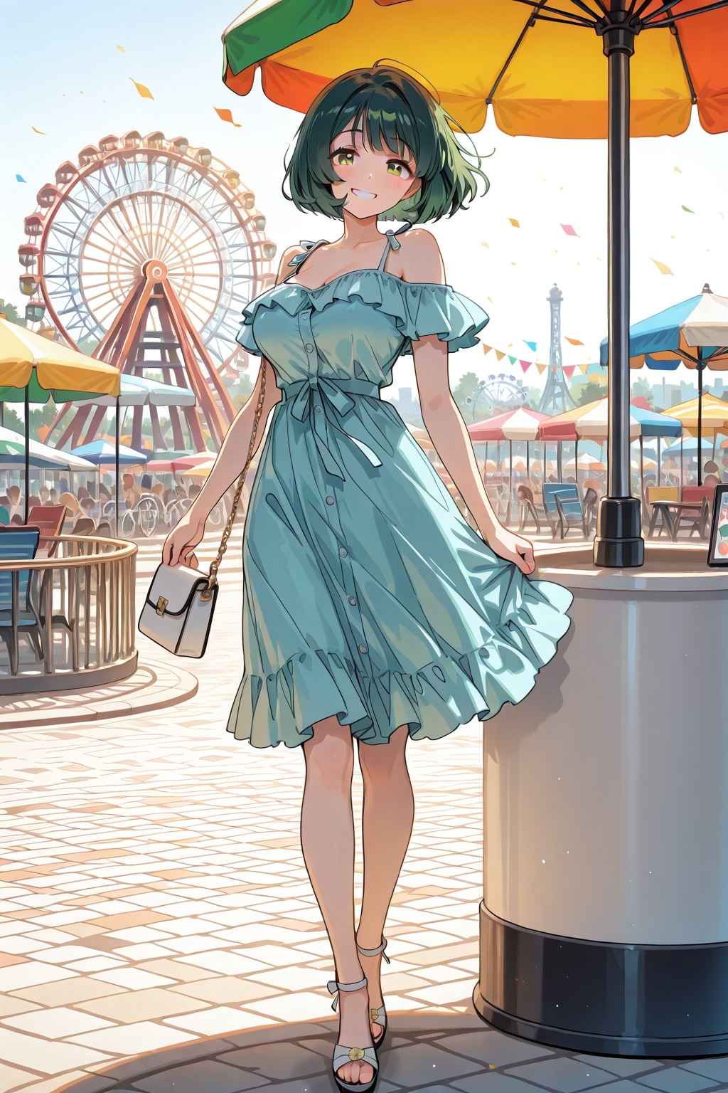 芽生ちゃんの夏コーデ💚