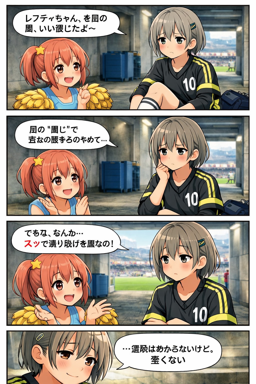 (4本立て)チアちゃんとレフティちゃん